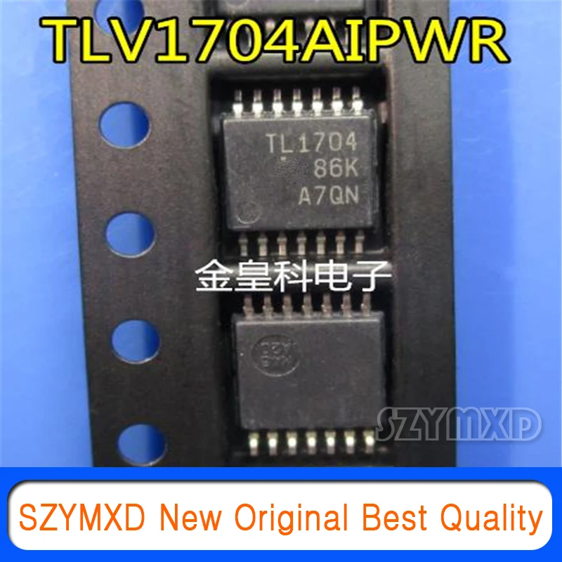 5Pcs/Lot New Original TLV1704AIPWR TSSOP-14 TL1704 TLV1704 Quad Voltage Comparator Chip In Stock
5Pcs/Lot New Original TLV1704AIPWR TSSOP-14 TL1704 TLV1704 Quad Voltage Comparator Chip In Stock