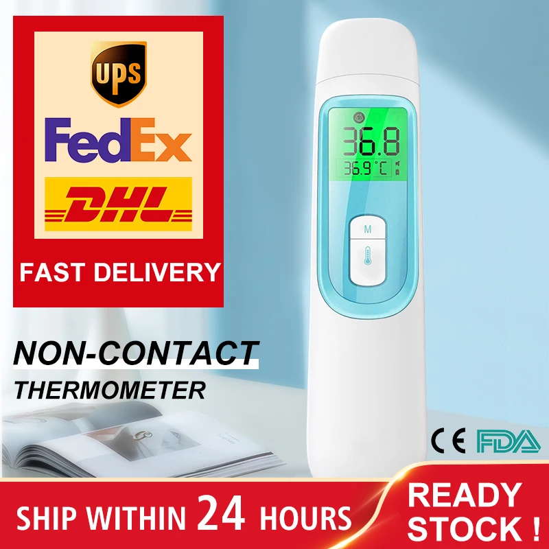 Baby Thermometer Infrared Digital LCD Body Measurement Forehead Ear Non-Contact Adult Body Fever IR Children Termometro
Baby Thermometer Infrared Digital LCD Body Measurement Forehead Ear Non-Contact Adult Body Fever IR Children Termometro