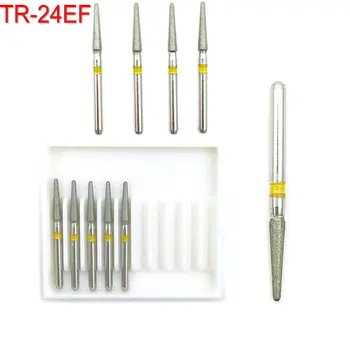10pcs/box Dental Diamond Burs High Speed Dentistry Burs for Teeth Whitening FG 1.6mm TR-24EF 
10pcs/box Dental Diamond Burs High Speed Dentistry Burs for Teeth Whitening FG 1.6mm TR-24EF