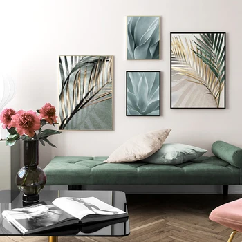 Modern poster palm leaf plant art canvas painting aloe plant and printing living room home decoration wall painting
Modern poster palm leaf plant art canvas painting aloe plant and printing living room home decoration wall painting