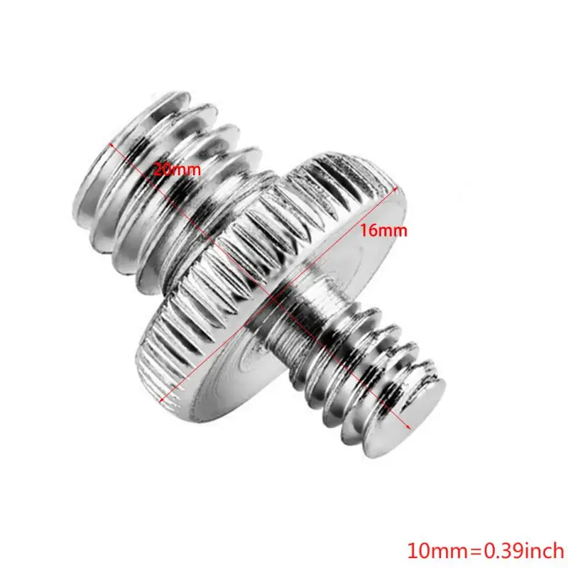 10 pcs 1/4" to 3/8" Screw Adapter for Camera Bracket Tripod Monopod Quick Release Plate
10 pcs 1/4" to 3/8" Screw Adapter for Camera Bracket Tripod Monopod Quick Release Plate