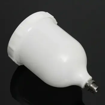 Sprayer Tool Pot 600ML White Paint Cup Replace For Devilbiss / TEKNA Pro Pri FLG,Made Of High Quality Material 
Sprayer Tool Pot 600ML White Paint Cup Replace For Devilbiss / TEKNA Pro Pri FLG,Made Of High Quality Material