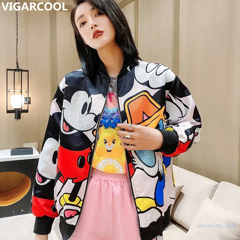 High quality jacket 2020 spring cartoon printing foreign style jacket jacket tide brand large size loose baseball uniform women
High quality jacket 2020 spring cartoon printing foreign style jacket jacket tide brand large size loose baseball uniform women
