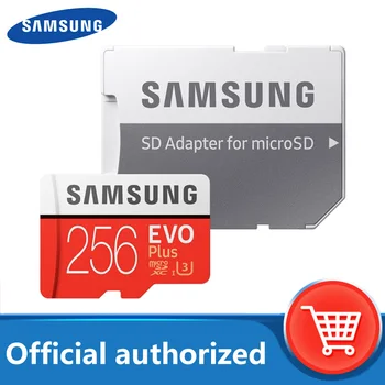 SAMSUNG EVO Plus Micro SD Memory Card 256GB 95MB/s Class10 U3 UHS-I TF Card 4K HD for Mobile phone Smartphone Tablet etc
SAMSUNG EVO Plus Micro SD Memory Card 256GB 95MB/s Class10 U3 UHS-I TF Card 4K HD for Mobile phone Smartphone Tablet etc