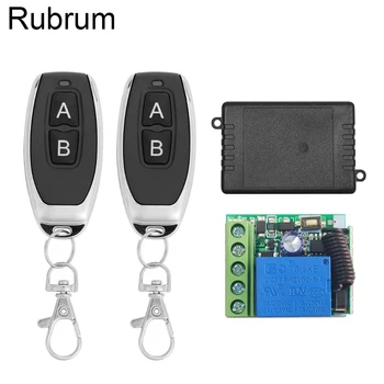 Rubrum 433Mhz Universal Wireless Remote Control Switch DC 12V 1CH Relay Receiver Module + RF Transmitter 433 Mhz Remote Controls
Rubrum 433Mhz Universal Wireless Remote Control Switch DC 12V 1CH Relay Receiver Module + RF Transmitter 433 Mhz Remote Controls