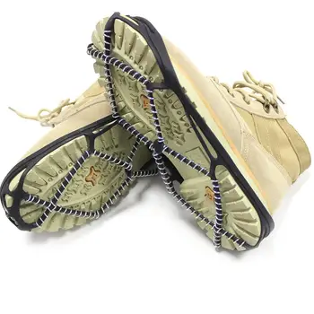 Anti Slip Spikes Boots Ice Crampons Hiking Crampons Ice Anti Slip Snowy Sport Goods Shoes Non-Slip Shoes Cover Outdoor Winter
Anti Slip Spikes Boots Ice Crampons Hiking Crampons Ice Anti Slip Snowy Sport Goods Shoes Non-Slip Shoes Cover Outdoor Winter