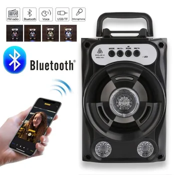 Bluetooth Speakers Wireless Sound System Bass Stereo with LED Light Support TF Card subwoofer box vibro speaker som sound tower
Bluetooth Speakers Wireless Sound System Bass Stereo with LED Light Support TF Card subwoofer box vibro speaker som sound tower