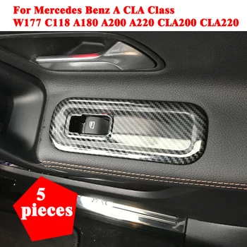 High quality window switch beautifying cover stickers for Mercedes Benz A CLA class W177 C118 A180 A200 A220 cl200
High quality window switch beautifying cover stickers for Mercedes Benz A CLA class W177 C118 A180 A200 A220 cl200