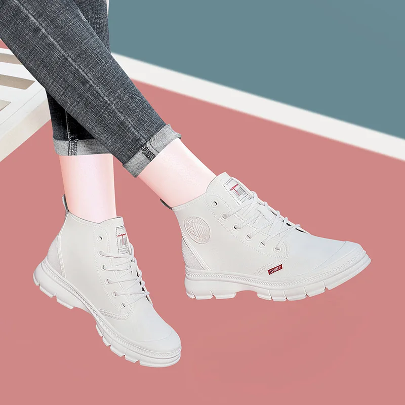 Centennial Hight-top Martin Boots Women's Leather Short Boots 2019 New Style Autumn And Winter Athletic Shoes WOMEN'S Shoes Wint
Centennial Hight-top Martin Boots Women's Leather Short Boots 2019 New Style Autumn And Winter Athletic Shoes WOMEN'S Shoes Wint