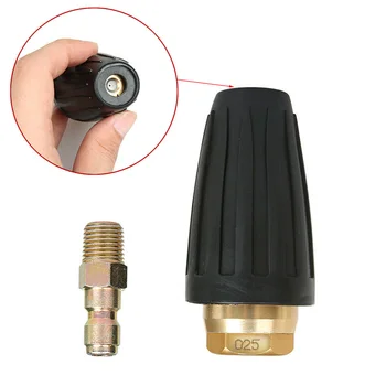 Auto 3000psi Screw Nozzle Pressure Washer Rotary Turbine Nozzle 1/4Inch QC Durable And Practical To Use
Auto 3000psi Screw Nozzle Pressure Washer Rotary Turbine Nozzle 1/4Inch QC Durable And Practical To Use