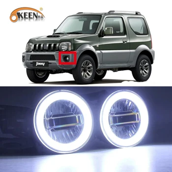 2Pcs For Suzuki Jimny 2007 - 2015 2016 3-IN-1 Functions Auto LED Angel Eyes Fog Lamp Led Daytime Running Light Car Projector
2Pcs For Suzuki Jimny 2007 - 2015 2016 3-IN-1 Functions Auto LED Angel Eyes Fog Lamp Led Daytime Running Light Car Projector