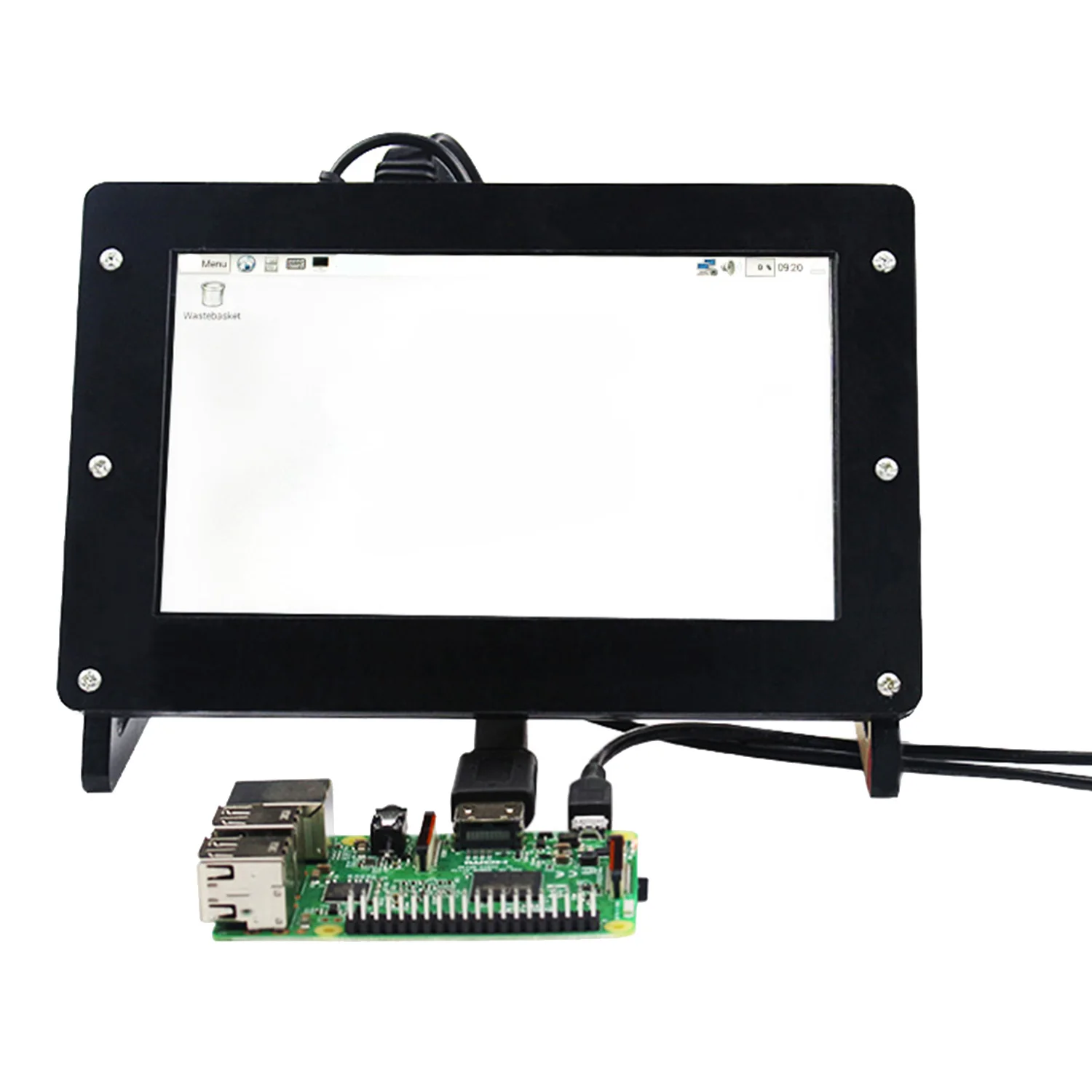 VONETS 7inch 1024 x 600 Display Panel Monitor Screen with Remote Controller for Raspberry Pi 3 2 Orange pi Banana pi Series
VONETS 7inch 1024 x 600 Display Panel Monitor Screen with Remote Controller for Raspberry Pi 3 2 Orange pi Banana pi Series