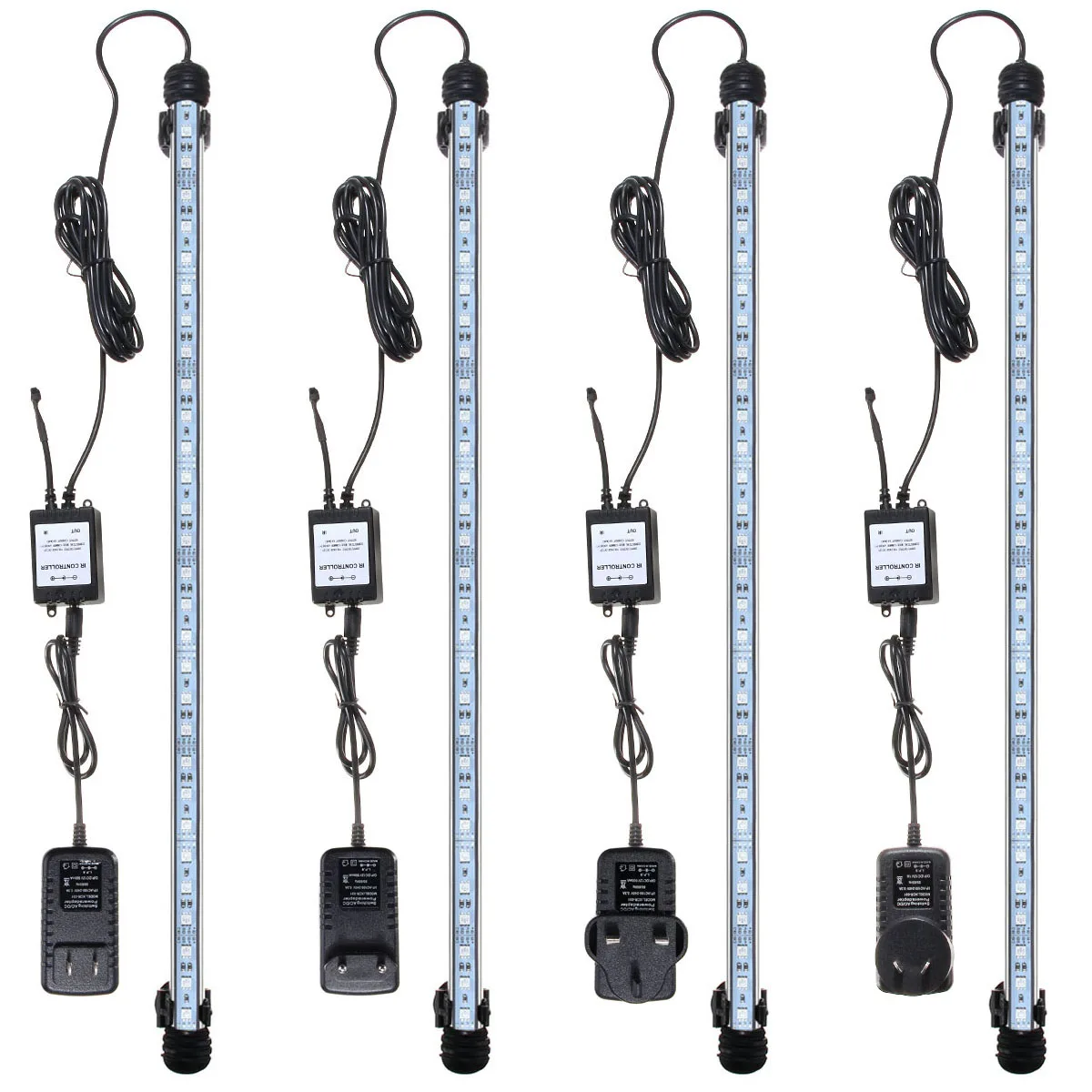 RGB Aquarium LED Bar Light Waterproof Fish Tank Light 53CM Underwater Aquario Lamp Aquariums Decor Lighting AC110-240V to DC12V
RGB Aquarium LED Bar Light Waterproof Fish Tank Light 53CM Underwater Aquario Lamp Aquariums Decor Lighting AC110-240V to DC12V