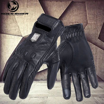 ROCK BIKER Retro Style Leather Motorcycle Gloves Touch Screen Waterproof Off-road Riding Long Finger Riding Gloves luva moto XXL
ROCK BIKER Retro Style Leather Motorcycle Gloves Touch Screen Waterproof Off-road Riding Long Finger Riding Gloves luva moto XXL