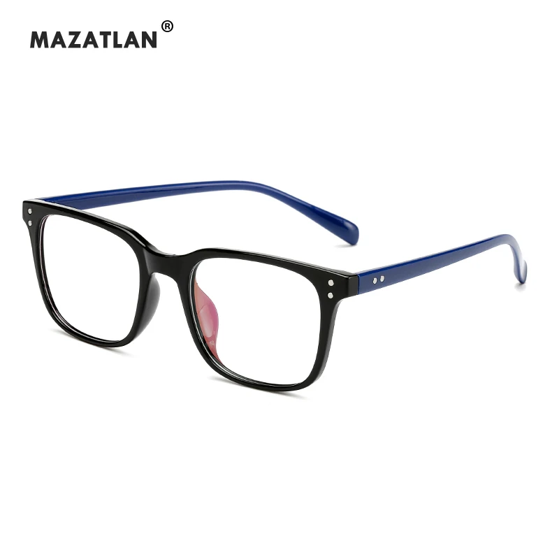 Фото Оптические оправы мужские Ультра-легкие квадратные очки пластиковые титановые