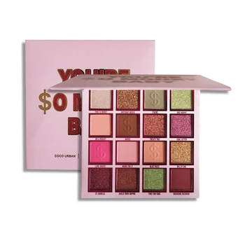 16 Colors Matte Make Up Eyeshadow Palette Pressed Powder Palette Nude shimmer Eyeshadow Palette Eyeshadow Glitter Eyeshadow
16 Colors Matte Make Up Eyeshadow Palette Pressed Powder Palette Nude shimmer Eyeshadow Palette Eyeshadow Glitter Eyeshadow