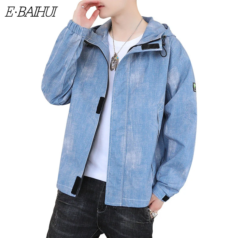 E-BAIHUI 2020 Autumn New Denim Jacket Men's Gradient Color Trendy Casual Loose Jacket
E-BAIHUI 2020 Autumn New Denim Jacket Men's Gradient Color Trendy Casual Loose Jacket