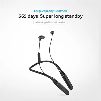 Lyenn A8 Bluetooth 5.0 Earphones Headset Sport Waterproof Neckband Ear Hook Magneitc Suction Support Siri for iPhone Android
Lyenn A8 Bluetooth 5.0 Earphones Headset Sport Waterproof Neckband Ear Hook Magneitc Suction Support Siri for iPhone Android