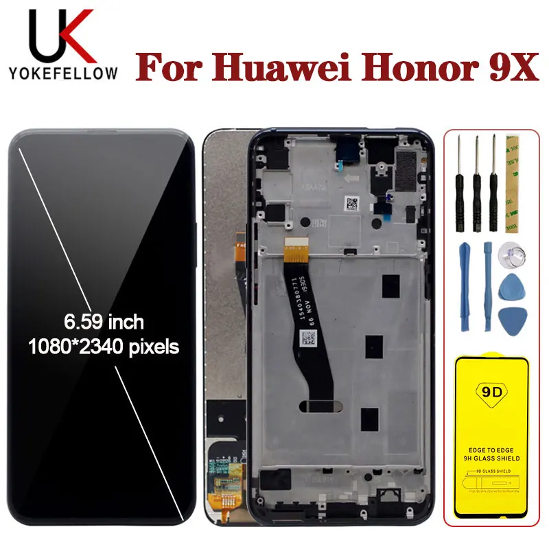 6.59 Inch Diplay for Huawei Honor 9X LCD Display Touch Screen Digitizer Assembly Parts For Huawei Honor 9X Tested Repair LCD
6.59 Inch Diplay for Huawei Honor 9X LCD Display Touch Screen Digitizer Assembly Parts For Huawei Honor 9X Tested Repair LCD