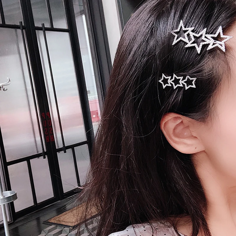 GHIDBK Daily Hollow Stars Rhinestone Nice Hair Pins Popular Women Statement Tiara Simple Street Style Hair Accessories Wholesale 
GHIDBK Daily Hollow Stars Rhinestone Nice Hair Pins Popular Women Statement Tiara Simple Street Style Hair Accessories Wholesale