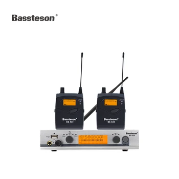 BasstesonBassteson BS-530 Professional In Ear UHF Wireless Stage Monitor System one transmitter channel 2 bodypack receivers
BasstesonBassteson BS-530 Professional In Ear UHF Wireless Stage Monitor System one transmitter channel 2 bodypack receivers