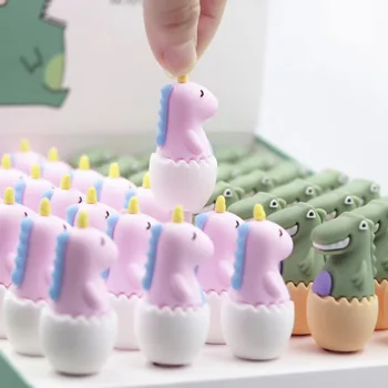 32 pcs/lot Kawaii Little Dinosaur Eggshell Animals Gel Pen Signature Pen Escolar Papelaria School Office Supply Promotional Gift 
32 pcs/lot Kawaii Little Dinosaur Eggshell Animals Gel Pen Signature Pen Escolar Papelaria School Office Supply Promotional Gift