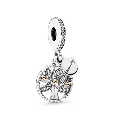 High Quality Family Tree Dangle Charm 925 Sterling Silver Beads Clear CZ Fit Original Pandora Bracelet necklace Jewelry making
High Quality Family Tree Dangle Charm 925 Sterling Silver Beads Clear CZ Fit Original Pandora Bracelet necklace Jewelry making