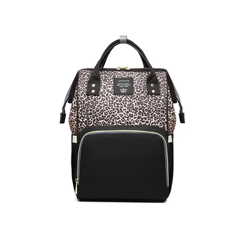 Diaper Bags Travel Leopard Women Mummy Backpack Waterproof Large Capacity Handbags Baby Care Nappy Stroller Organizer Bag T0763
Diaper Bags Travel Leopard Women Mummy Backpack Waterproof Large Capacity Handbags Baby Care Nappy Stroller Organizer Bag T0763