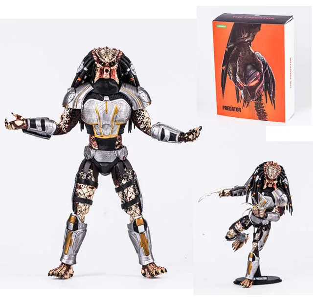 32.5cm Predator 1/6 Scale Action Figures Super Movable Joints Face Change High Quality Pvc Figurines Superhero Colection Toys
32.5cm Predator 1/6 Scale Action Figures Super Movable Joints Face Change High Quality Pvc Figurines Superhero Colection Toys