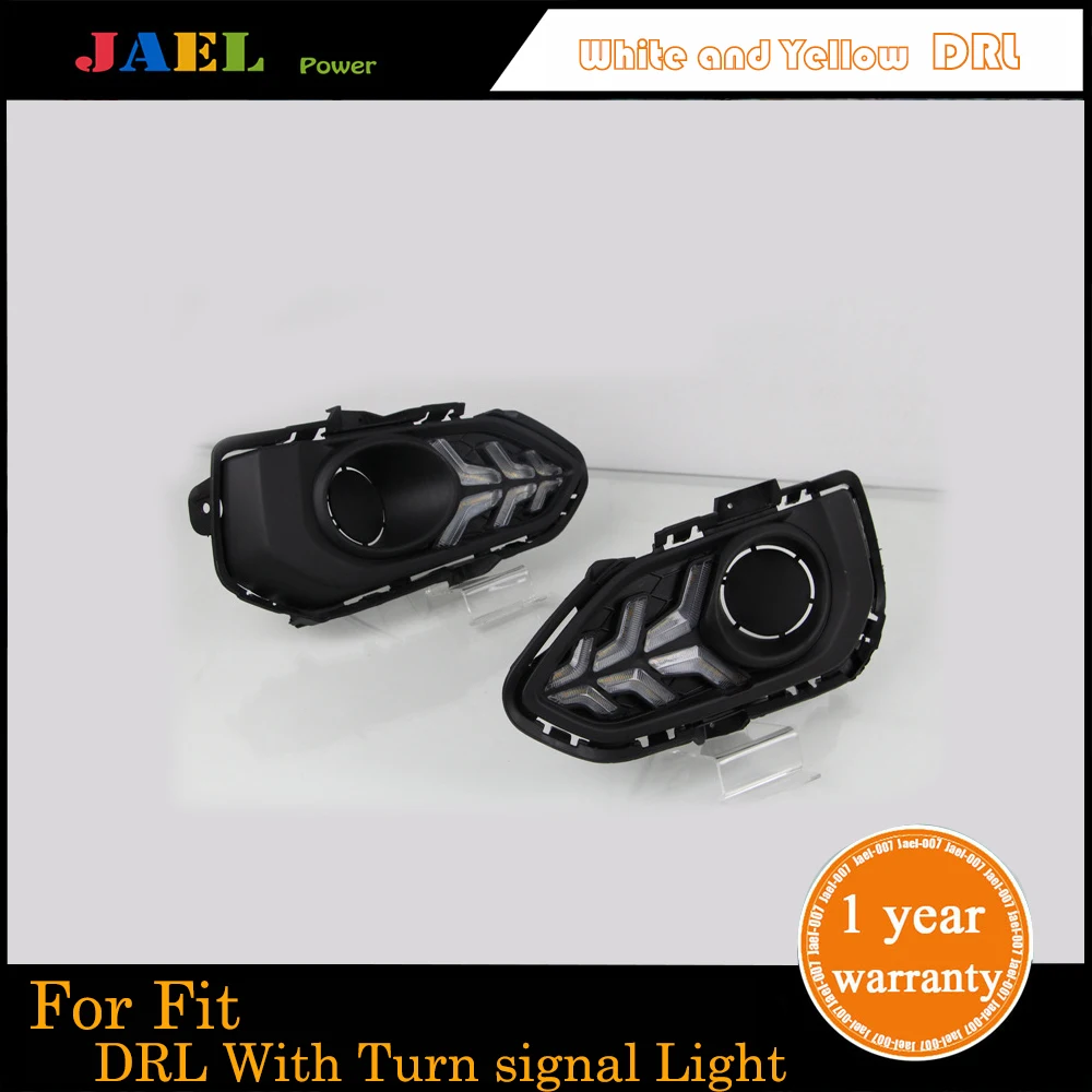 DRL Daytime Running Light Case for 2018 Fit Fog Light Cover with Turn signal Light
DRL Daytime Running Light Case for 2018 Fit Fog Light Cover with Turn signal Light
