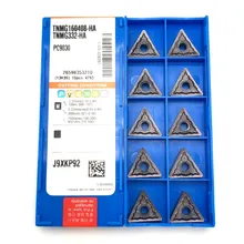 TNMG160404 TNMG160408 HA PC9030 External Turning Tool High Quality Lathe Tool TNMG 1604 turning insert For MTLNR/L Tool Holder
TNMG160404 TNMG160408 HA PC9030 External Turning Tool High Quality Lathe Tool TNMG 1604 turning insert For MTLNR/L Tool Holder