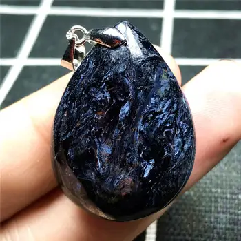 Genuine Natural Blue Pietersite Pendant For Woman Lady Man Crystal 33x24x8mm Beads Water Drop Namibia Energy Stone Jewelry AAAAA
Genuine Natural Blue Pietersite Pendant For Woman Lady Man Crystal 33x24x8mm Beads Water Drop Namibia Energy Stone Jewelry AAAAA