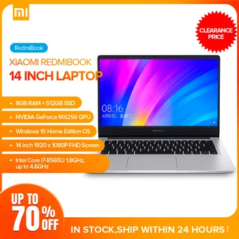 Xiaomi Redmibook 14 Laptop Intel Core i7-8565U Windows 10 NVIDIA GeForce MX250 8GB 512GB BT5.0 Ultra Thin Notebook 1920 x 1080
Xiaomi Redmibook 14 Laptop Intel Core i7-8565U Windows 10 NVIDIA GeForce MX250 8GB 512GB BT5.0 Ultra Thin Notebook 1920 x 1080