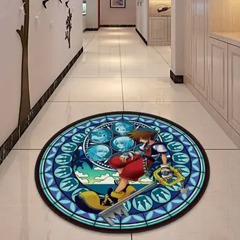 Anime Kingdom Hearts Glass Circle Rug Doormat Floor Mat Carpet Round Home Carpet Hotel Living Room Floor Mats Anti Slip Fan
Anime Kingdom Hearts Glass Circle Rug Doormat Floor Mat Carpet Round Home Carpet Hotel Living Room Floor Mats Anti Slip Fan
