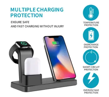 3 in1 Fast Qi Wireless Charger Stand For Apple iPhone /iWatch Series Watch /Airpods Charging Dock Station
3 in1 Fast Qi Wireless Charger Stand For Apple iPhone /iWatch Series Watch /Airpods Charging Dock Station