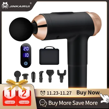 Deep Myofascial Therapy Muscle Stimulator Best Massage Gun Vibration Pain Relief Body Shaping Electric Massage Equipment
Deep Myofascial Therapy Muscle Stimulator Best Massage Gun Vibration Pain Relief Body Shaping Electric Massage Equipment