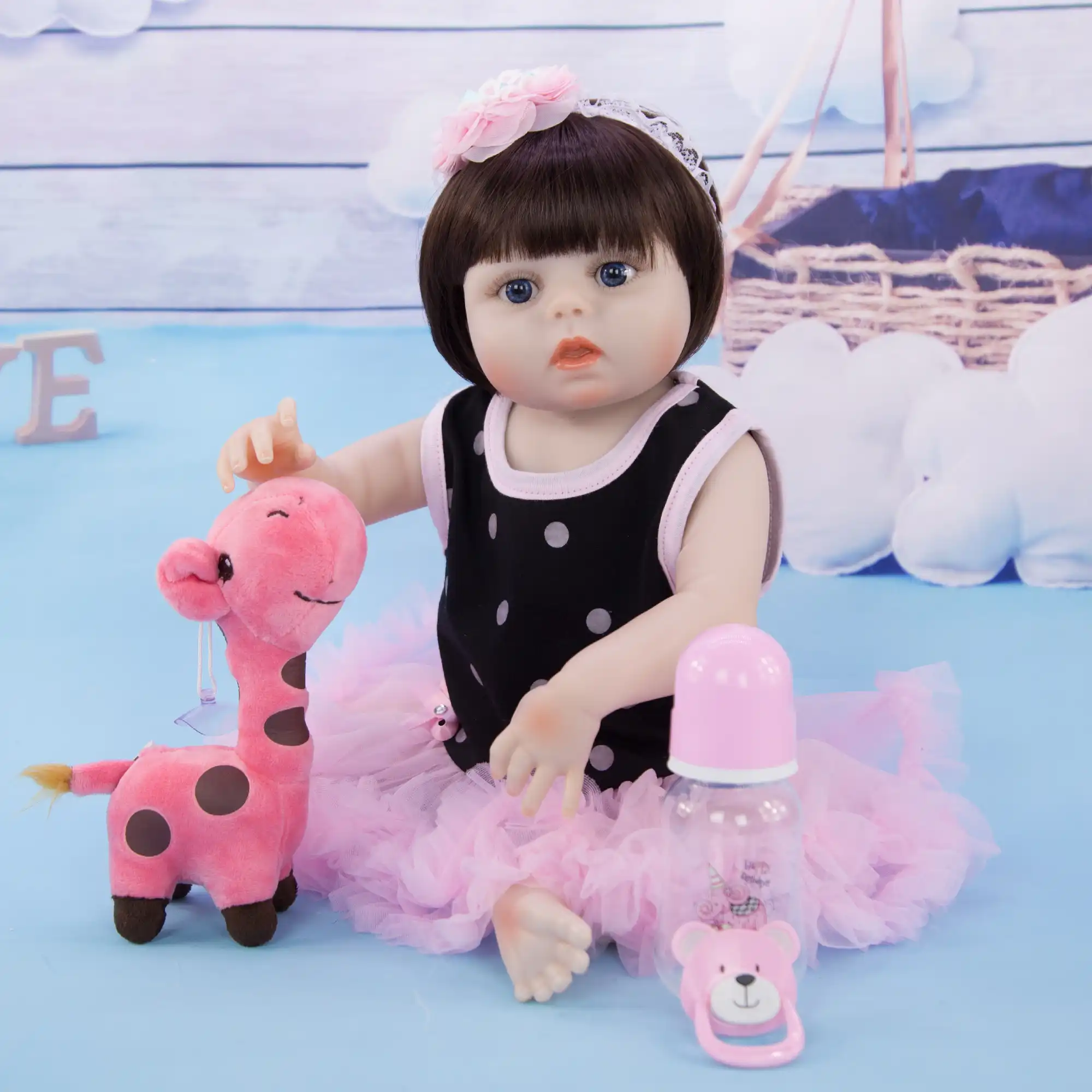reborn baby doll boneca alive bebes fashion children xmas gifts