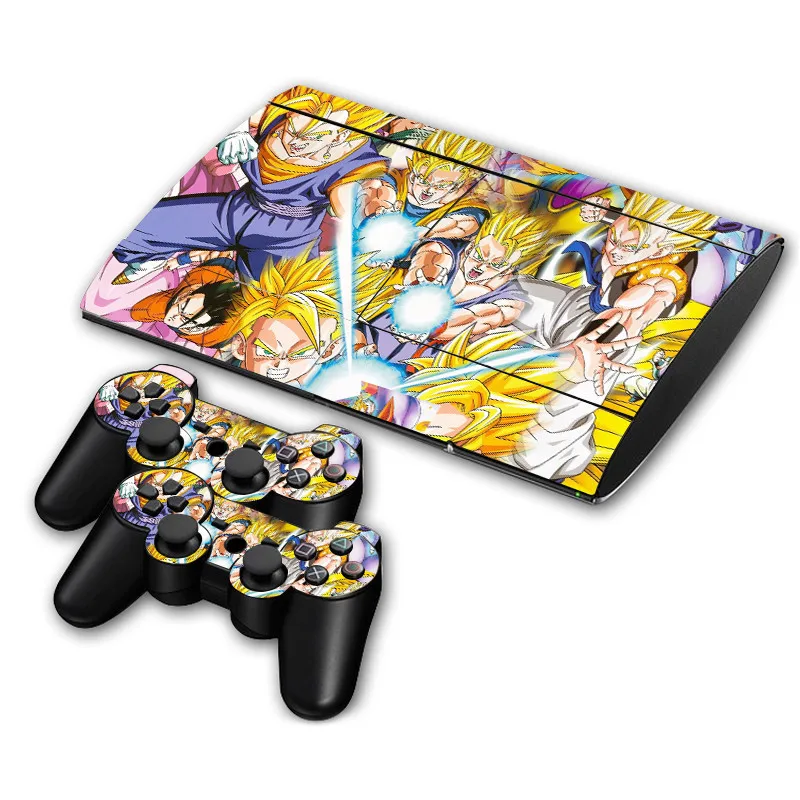 

Dragon Ball Skin Sticker Decal for PS3 Slim 4000 PlayStation 3 Console and Controllers For PS3 Slim 4000 Skins Sticker Vinyl