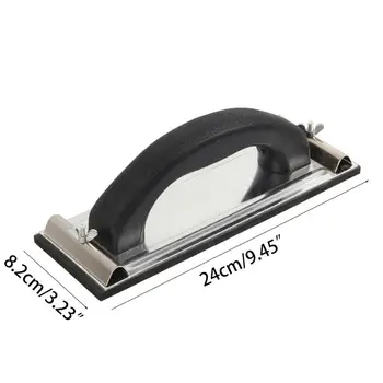 Handheld Sander Block Sandpaper Frame Holder Trowel Aluminum Clips Abrasive Tool Premium Quality
Handheld Sander Block Sandpaper Frame Holder Trowel Aluminum Clips Abrasive Tool Premium Quality