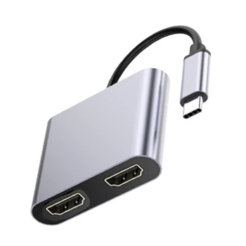 Type-C to HDMI Distributor USB3.1 HD 4K Dual Port Simultaneous Display Type-C Four in One HUB Assembly Line
Type-C to HDMI Distributor USB3.1 HD 4K Dual Port Simultaneous Display Type-C Four in One HUB Assembly Line