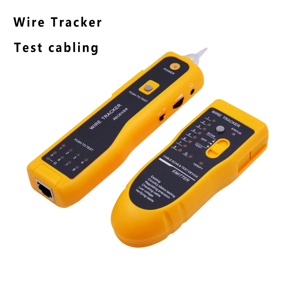 JW-360 Test cabling Network cable tester detects Cat5 Cat6 RJ45 UTP STP Line Wire Tracker Ethernet cable landline telephone
JW-360 Test cabling Network cable tester detects Cat5 Cat6 RJ45 UTP STP Line Wire Tracker Ethernet cable landline telephone