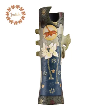 Ornaments Crafts Vase Table Decorations Ceramic Lotus Dragonfly Creative Gift Chinese China Ceramic & Enamel Plant 
Ornaments Crafts Vase Table Decorations Ceramic Lotus Dragonfly Creative Gift Chinese China Ceramic & Enamel Plant