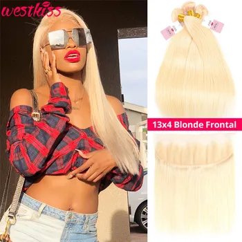 West Kiss Hair Blonde 613 Bundles With Frontal 10-24 Inch Brazilian Straight Hair Bundles With Closure Frontal Remy Hair Weave
West Kiss Hair Blonde 613 Bundles With Frontal 10-24 Inch Brazilian Straight Hair Bundles With Closure Frontal Remy Hair Weave
