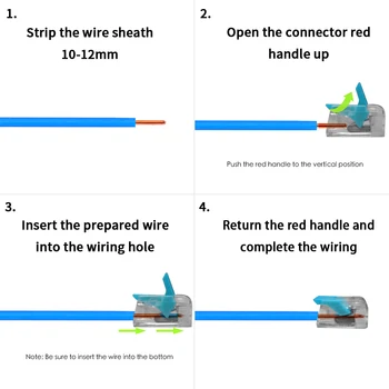 Hot 75pcs Cable Connector Wire Universal Junction Compact Box Connectors Quick Terminals with 2/3/5 Way
Hot 75pcs Cable Connector Wire Universal Junction Compact Box Connectors Quick Terminals with 2/3/5 Way