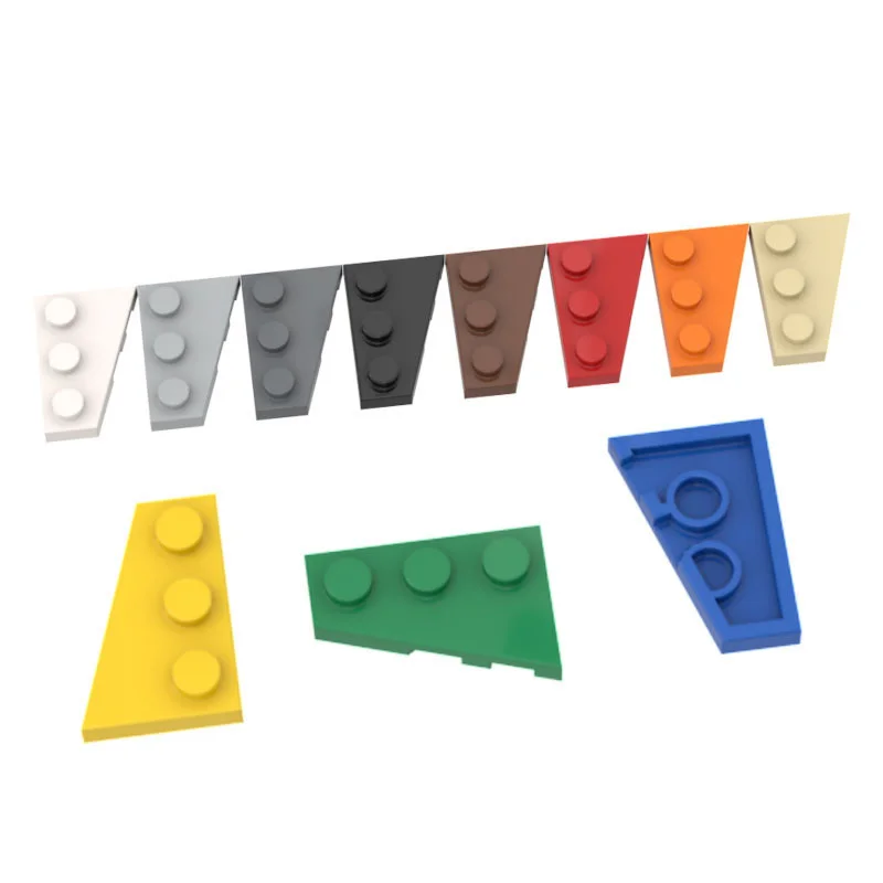 10 PCS Compatible With Assembles Particles 43723 2x3 Wedge Plate (Left) For Building Blocks Parts DIY Logo Educational Gift Toys
10 PCS Compatible With Assembles Particles 43723 2x3 Wedge Plate (Left) For Building Blocks Parts DIY Logo Educational Gift Toys