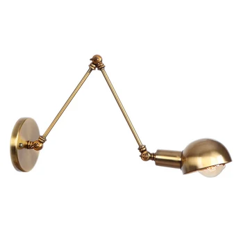 Classic Retro Wall Lamp Led Wall Lights Bedroon Loft Industrial Iron Wandlamp Copper E27 Flexible Long Arm Home Indoor LED Bulbs
Classic Retro Wall Lamp Led Wall Lights Bedroon Loft Industrial Iron Wandlamp Copper E27 Flexible Long Arm Home Indoor LED Bulbs