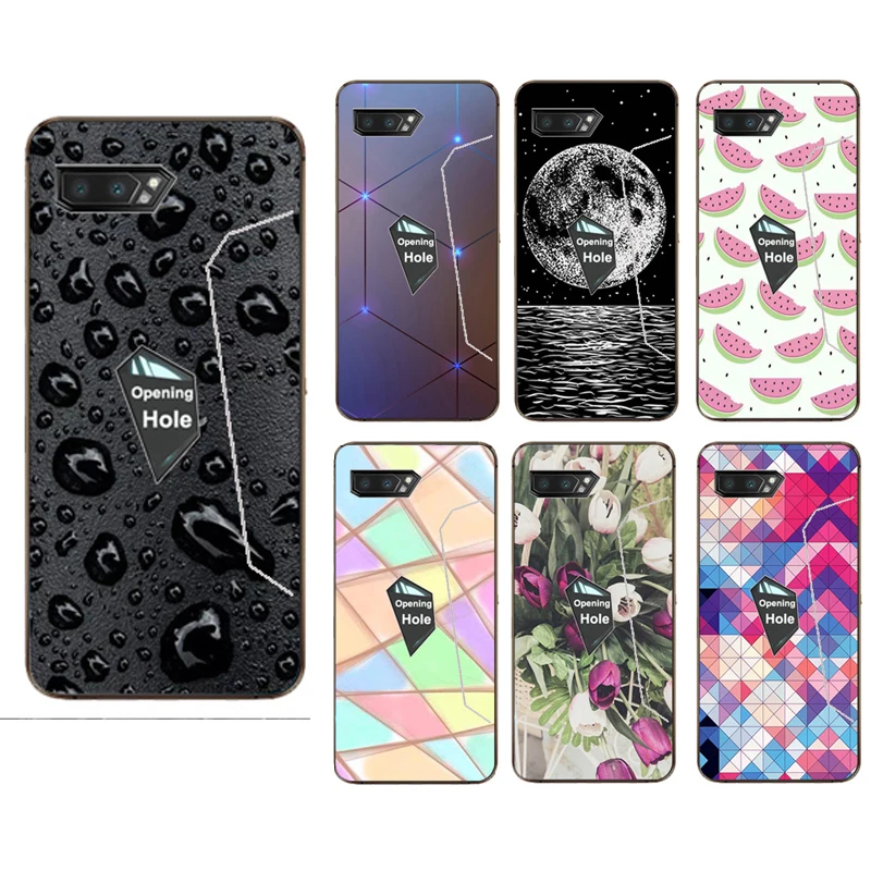 For ASUS ROG Phone II ZS660KL Case Fashion Soft TPU Cute Back Cases for ASUS ROG Gaming Phone 2 Phone Cover Shells Coque
For ASUS ROG Phone II ZS660KL Case Fashion Soft TPU Cute Back Cases for ASUS ROG Gaming Phone 2 Phone Cover Shells Coque