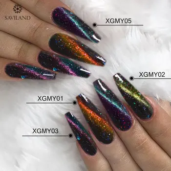 SAVILAND Luminous Magnetic 3D Cat's Eye Glitter Gel Polish Glow In The Dark Starry Sky Jade Effect Gel Varnish Black Based Need
SAVILAND Luminous Magnetic 3D Cat's Eye Glitter Gel Polish Glow In The Dark Starry Sky Jade Effect Gel Varnish Black Based Need