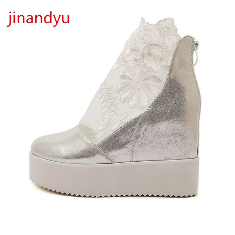 Lace Platform Sneakers Women Shoes Wedge Sandals Sliver Black White High Top Sneakers Women Sandal Shoes Fashion Wedding Shoes
Lace Platform Sneakers Women Shoes Wedge Sandals Sliver Black White High Top Sneakers Women Sandal Shoes Fashion Wedding Shoes