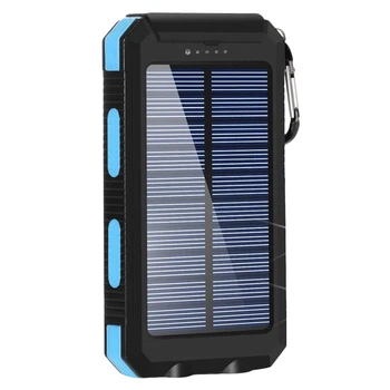 Solar Charger,8000MAH Solar Phone Charger Dual USB Solar Power Bank with 2x Flashlights Carabiner and Compass Compatible for iPh
Solar Charger,8000MAH Solar Phone Charger Dual USB Solar Power Bank with 2x Flashlights Carabiner and Compass Compatible for iPh